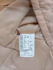 Vorschaubild 4 von TAIFUN Damen Steppjacke Gr. 36/S Beige Klassisch Elegant mit Fellkragen