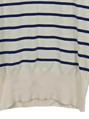 Vorschaubild 3 von Damen Pullunder Weste gestreift Maritim Beige Gr. 36/S