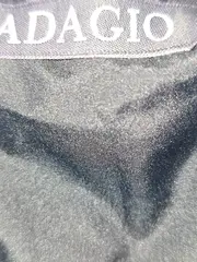 Vorschaubild 7 von Damen Steppmantel Gr. 42/XL Schwarz Kapuze Winterjacke Lang