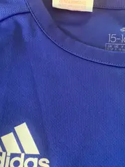 Vorschaubild 3 von Kinder T-Shirt Gr. 176 Blau Weiß Sportshirt