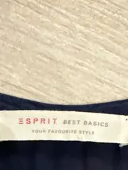 Vorschaubild 5 von Damen Bluse 3/4-Arm Dunkelblau V-Ausschnitt Gr. XS/34