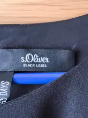 Vorschaubild 3 von Black Label Damen Freizeitkleid Schwarz Gr. 42 Elegant Glockenärmel