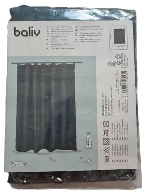 BALIV Duschvorhang