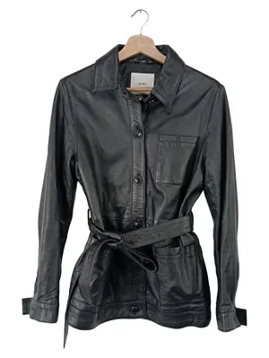ICHI Lederjacke