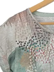 Vorschaubild 4 von Taifun Damen T-Shirt Gr. 38/M Mehrfarbig Grafisch Casual