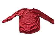 Vorschaubild 3 von Damen Pullover Orange Gr. M Baumwolle Basic