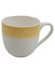 Vorschaubild 1 von Espressotasse Porzellan Weiß Gelb Modern Made in Germany