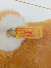 Vorschaubild 2 von Baby Kuscheltier Maus Orange 8cm Stofftier Plüschtier