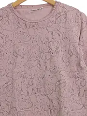 Vorschaubild 2 von Kinder Langarmshirt Rosa Tiermotiv Gr. 158/164