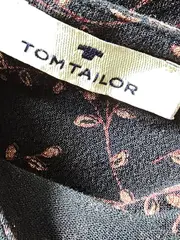 Vorschaubild 7 von Blusenkleid Blumenmuster Blau Gr. 38 Freizeit Midikleid