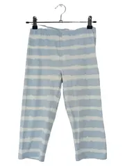 Vorschaubild 1 von Leggings Kinder Mädchen Gr. 152 Blau Gestreift Baumwolle Casual