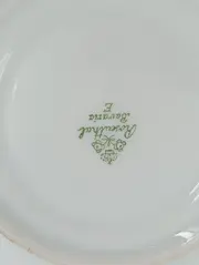 Vorschaubild 3 von Espressotasse mit Unterteller Klassisch Mehrfarbig Blumen Porzellan