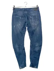 Vorschaubild 2 von Damen Destroyed Jeans W26/34 Blau Casual Denim Used Look