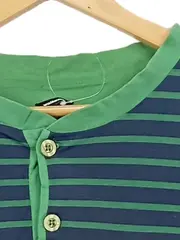 Vorschaubild 3 von Herren Freizeithemd Langarm Gestreift Gr. 52/XL Baumwolle
