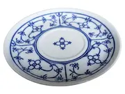 Vorschaubild 1 von Essteller Indisch Blau Porzellan Teller Blumenmuster