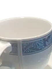 Vorschaubild 3 von Thomas Tasse Untertasse Porzellan Weiß Klassisch Floral 7cm 2tlg