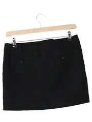 Vorschaubild 2 von Damen Minirock Gr. 40/L Schwarz Business Casual Rock