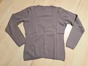 Vorschaubild 2 von Damen Strickjacke Beige Casual Einheitsgröße