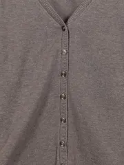 Vorschaubild 3 von Damen Strickjacke Beige Casual Einheitsgröße