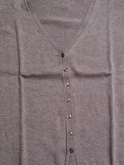 Vorschaubild 4 von Damen Strickjacke Beige Casual Einheitsgröße