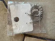 Vorschaubild 3 von Damen Ohrringe Modern Silber Metall Emaille Hängeohrringe 7cm