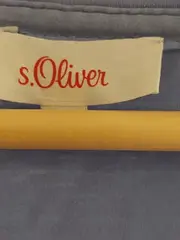 Vorschaubild 7 von Damen T-Shirt V-Ausschnitt Blau Gr. 42/XL Basic Kurzarm