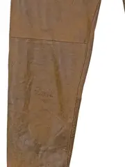Vorschaubild 6 von Woman Slim Fit Lederhose Damen Braun Gr. M Casual