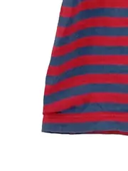Vorschaubild 2 von Damen T-Shirt Gestreift Rot Blau Gr. M Maritim