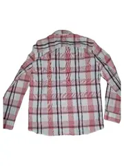 Vorschaubild 2 von Herren Freizeithemd Kariert Rosa Weiß Gr. M Regular Fit