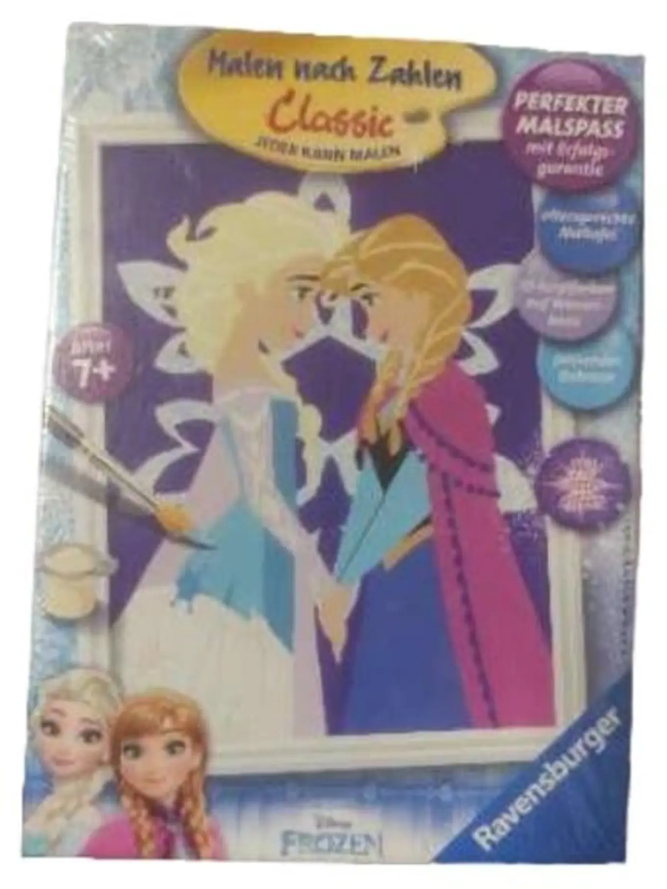 RAVENSBURGER Malen nach Zahlen Classic Disney Frozen Elsa Anna Bastelset Kinder