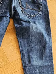 Vorschaubild 5 von Damen Destroyed Jeans W26L32 Blau Casual Ripped Look