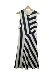 Vorschaubild 1 von Damen Festliches Kleid gestreift ärmellos Gr. 36/S