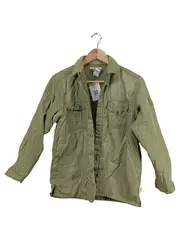 Vorschaubild 1 von Kinder Leichte Jacke Gr. 140 Oliv Freizeit Outdoor Übergangsjacke