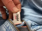 Vorschaubild 6 von Mädchen Jeans Slim Fit Gr. 134 Hellblau Used Look Stretch