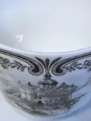 Vorschaubild 3 von Kaffeetasse mit Untertasse Bavaria Porzellan Blumendekor