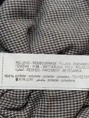 Vorschaubild 3 von Kinder Dufflecoat Blau Gr. 98 Wolle Kapuze Winterjacke