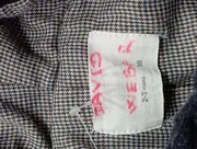 Vorschaubild 2 von Kinder Dufflecoat Blau Gr. 98 Wolle Kapuze Winterjacke