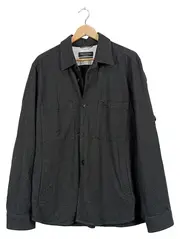 Vorschaubild 1 von Sweatjacke Herren Grau Kariert Gr. XL Freizeit Baumwolle