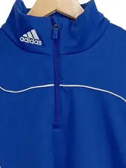 Vorschaubild 2 von Herren Trainingspullover Blau Gr. 48/M Sport Sweatshirt Quarter Zip