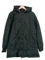 Vorschaubild 1 von Damen Parka Jacke Gr. 38 Grün Kapuze Baumwolle Urban