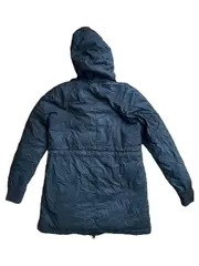 Vorschaubild 2 von Damen Parka Jacke Gr. 38 Grün Kapuze Baumwolle Urban