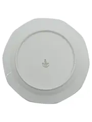 Vorschaubild 2 von Kuchenteller 19 cm Weiß Florales Muster Porzellan Klassisch