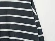 Vorschaubild 3 von Damen Pullover Grau Gestreift Casual Gr. M na L Sweatshirt