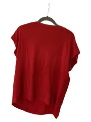 Vorschaubild 2 von Damen T-Shirt Rot Gr. 40 Casual Baumwolle