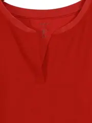 Vorschaubild 4 von Damen T-Shirt Rot Gr. 40 Casual Baumwolle