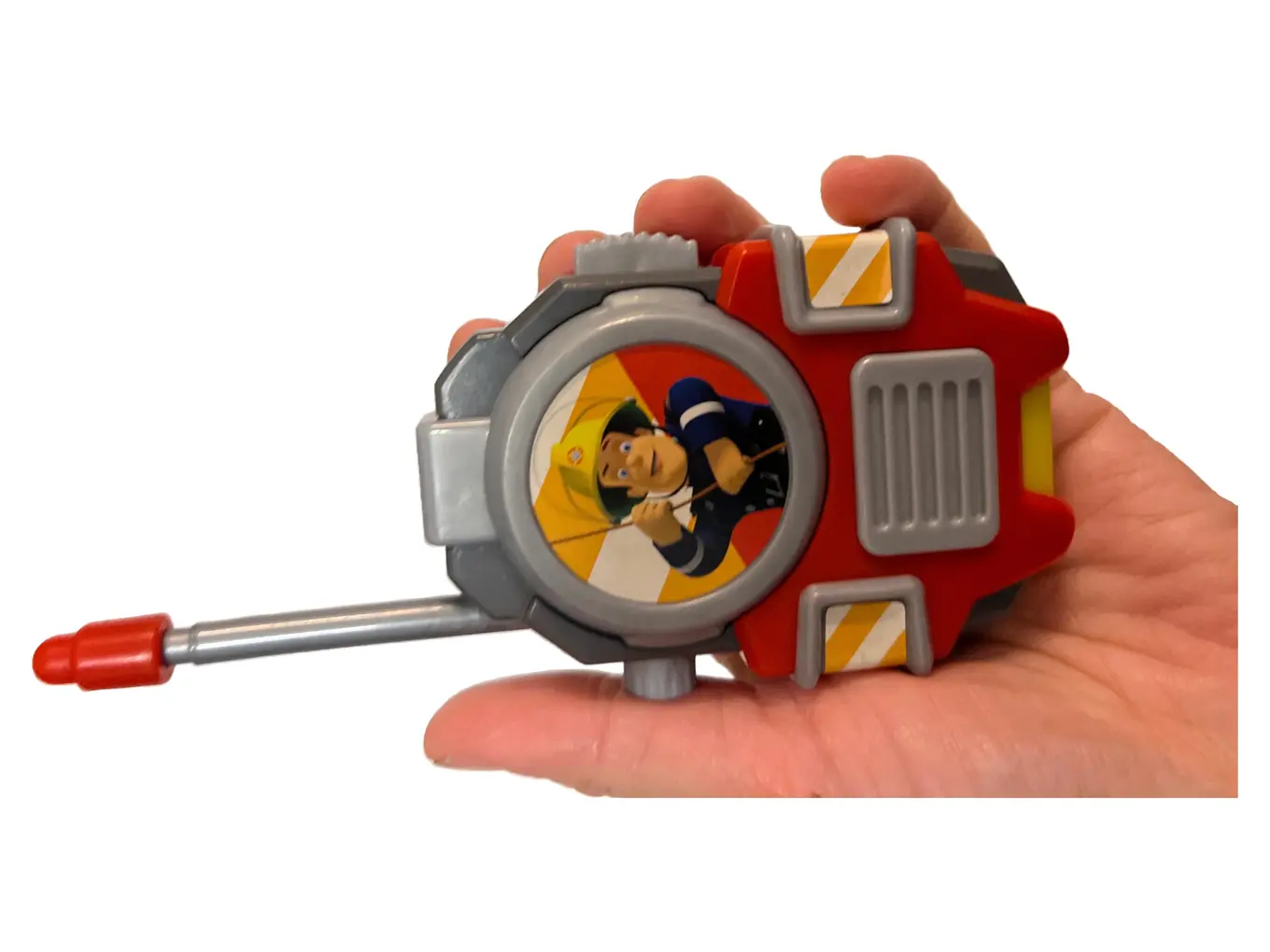 SIMBA TOYS Feuerwehrmann Sam Funkgerät Walkie Talkie Kinder Spielzeug Rot