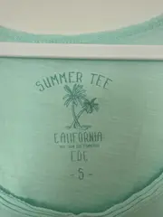 Vorschaubild 4 von EDC Damen Tank Top 36/S Türkis Casual California Print Shirt