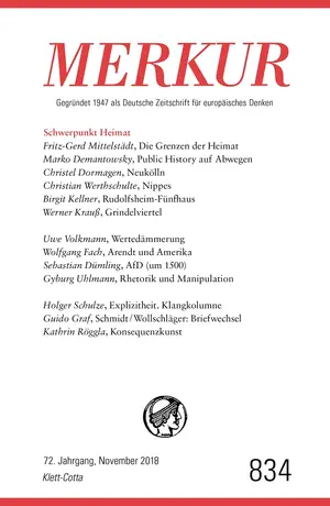MERKUR Zeitschrift
