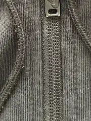 Vorschaubild 3 von Damen Sweatjacke Kapuzenjacke Reißverschluss Schwarz Gr. 42;XL