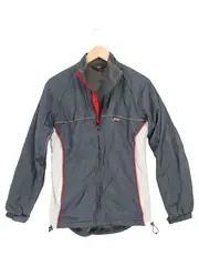 Vorschaubild 1 von TCM Outdoorjacke Damen Gr. 34/36 S Grau Sportlich Windbreaker